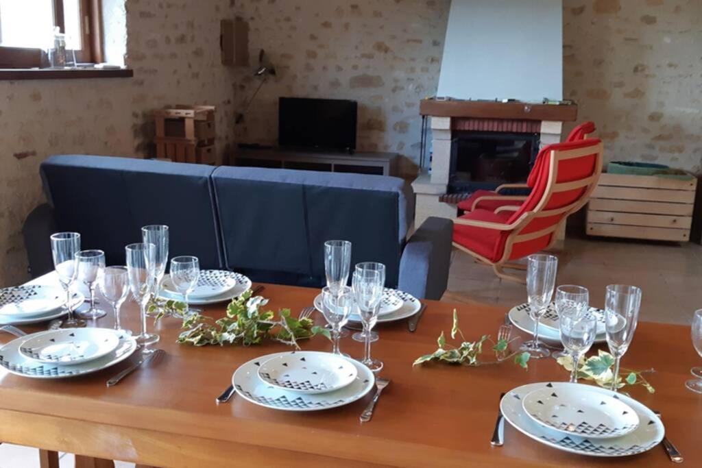 Gîte de la Grange Ruillé-en-Champagne Extérieur photo